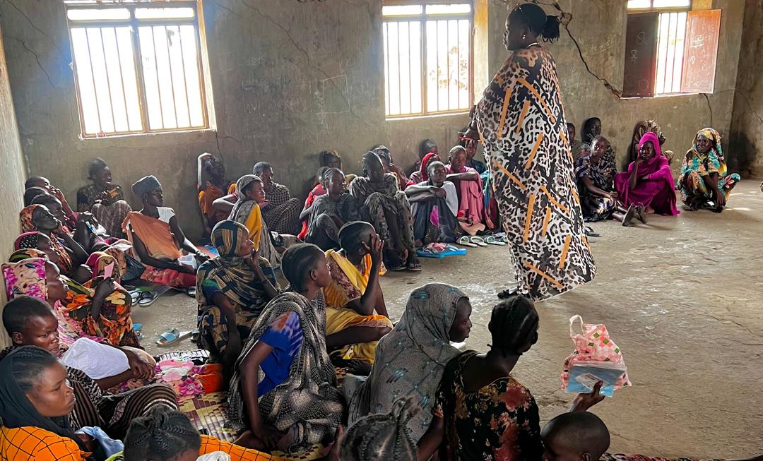 ARDF community engagement session with women in Aweil East County