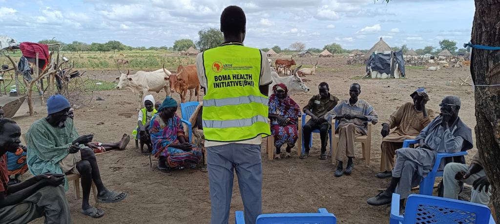 A nutrition screening session in Ulang.