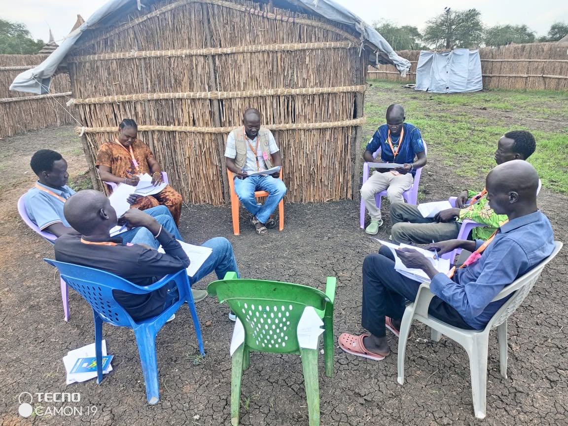 ARDF Nutrition Manager conducting MIYCN and CMAM training for field staff